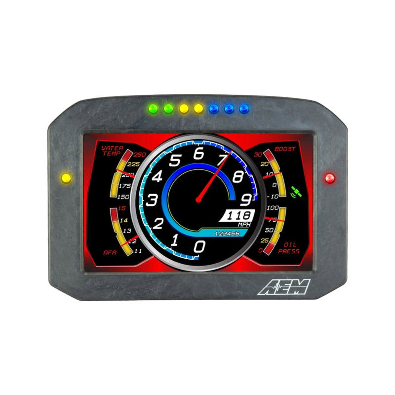 AEM CD-7 Carbon Flush Digital Dash Display - 30-5700F