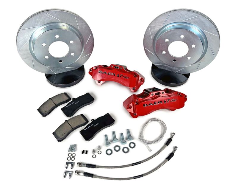 Baer Brakes 05-23 Toyota Tacoma 6-Lug 13.5in 6T Front SZ Brake Kit - Red - 4011002R-2