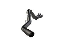 Load image into Gallery viewer, MBRP 2020+ GMC/Chevy 2500/3500 6.6L Duramax 4in Mand Bent Tubing Pro-Ser Cat Back Single Side - Blk - S6059BLK