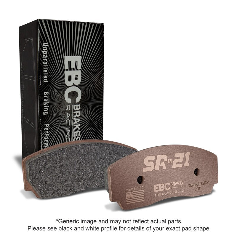 EBC Racing Wilwood 6620 Front SR-21 Sintered Race Brake Pads - DP8054.20SR21