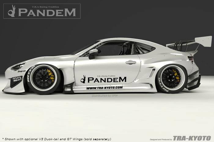 GReddy Scion FR-S Pandem Wide Body V3 Front Splitter - 17010272
