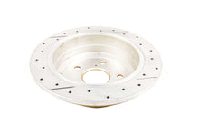 Load image into Gallery viewer, DBA 02-08 Lexus ES300 Rear Street Series Drilled &amp; Slotted Rotor w/Gold Hat - DBA2707X