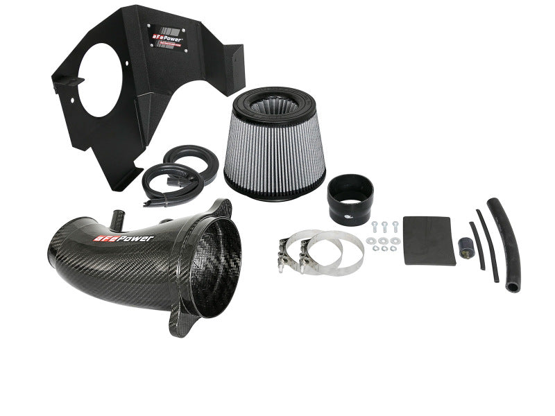 aFe POWER Magnum FORCE Carbon Fiber Stage 2 Pro Dry S CAIS - 11-18 Dodge Challenger/Charger V8-6.4L - 51-12172-C
