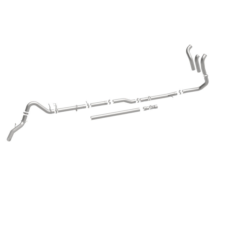 MagnaFlow Sys T/B 99-03 Ford F-250/F-350 Super Duty 7.3L Diesel 4in Single Passenger Side Rear Exit - 17878