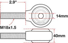 Load image into Gallery viewer, SPC Performance xAxis Rod End Ball Joint