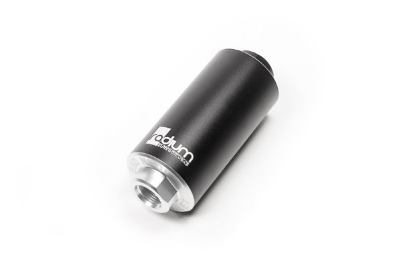 Radium Engineering 10 Micron Stainless Check Valve Fuel Filter - 20-1220-03