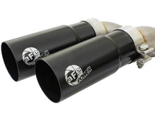 Load image into Gallery viewer, aFe Rebel Exhausts 3in SS Cat-Back 09-14 Ford F-150 4.6/5.0/5.4L w/ Black Tips - 49-43080-B