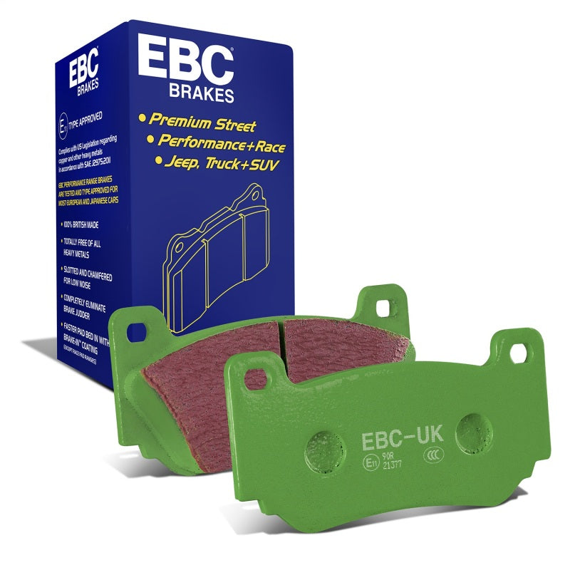 EBC 08-11 Lotus Exige 1.8 Supercharged (240) Greenstuff Front Brake Pads - DP21377