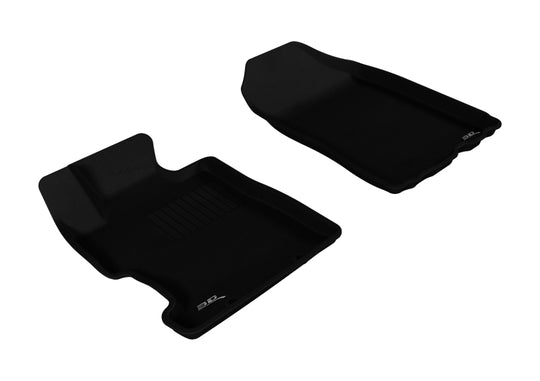 3D MAXpider 2006-2011 Honda Civic Kagu 1st Row Floormat - Black - L1HD01211509