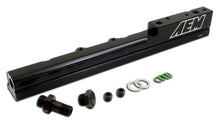 Load image into Gallery viewer, AEM 99-00 Honda Civic Si Black Fuel Rail - 25-103BK