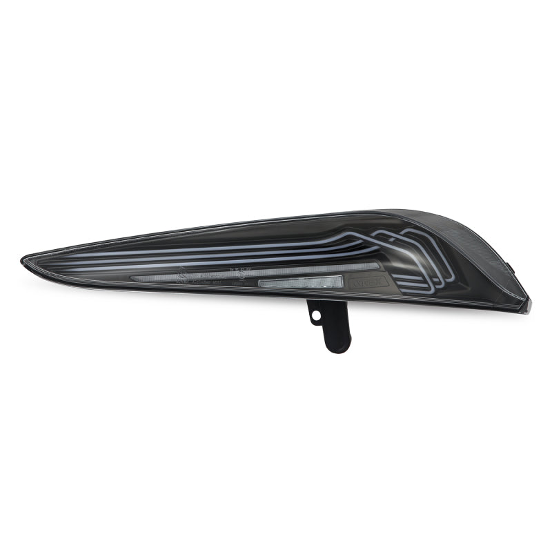 AlphaRex 20-24 Toyota Supra LUXX-Series Laser Style LED Tail Lights Black - 609010