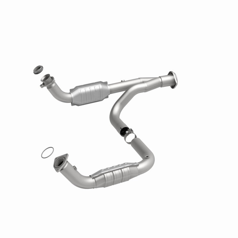 MagnaFlow Direct Fit Catalytic Converter 07-09 Hummer Truck H2 Y-Pipe Assy - 49679