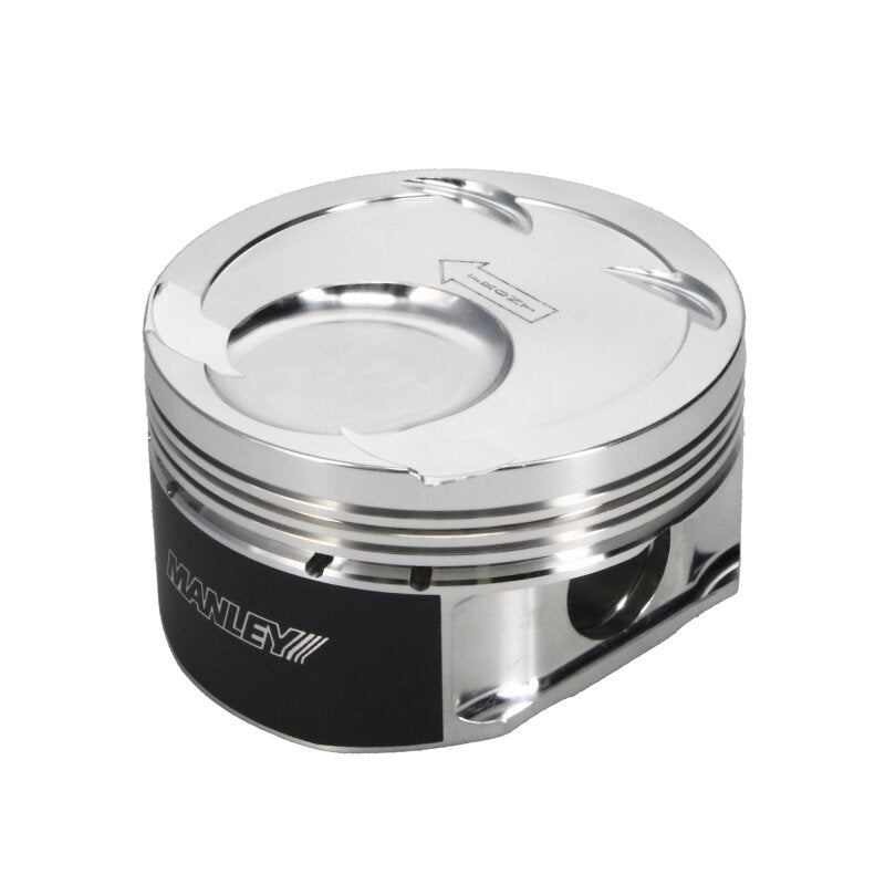 Manley Ford 3.5L Ecoboost 3.642in Bore 1.239in Comp Height -8.5cc Dish Extreme Duty Piston Set - 594800CE-6