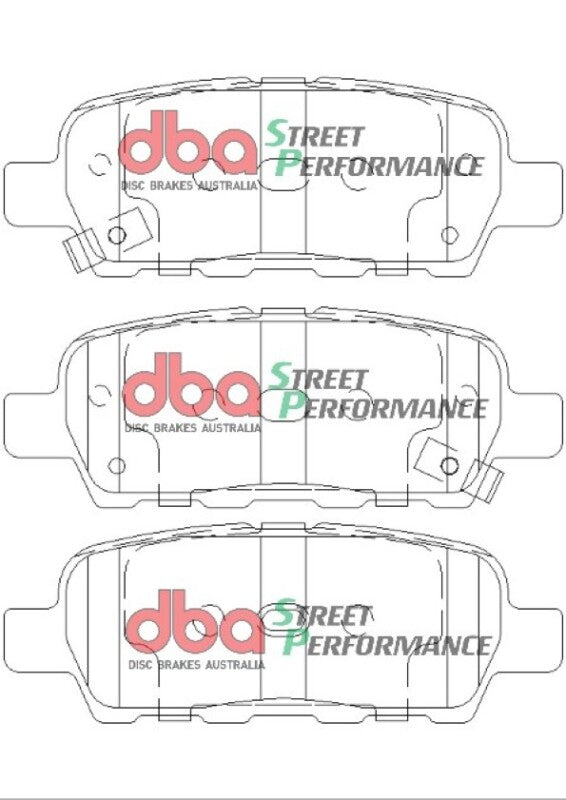 DBA 07-13 Nissan Sentra SP500 Rear Brake Pads - DB1509SP