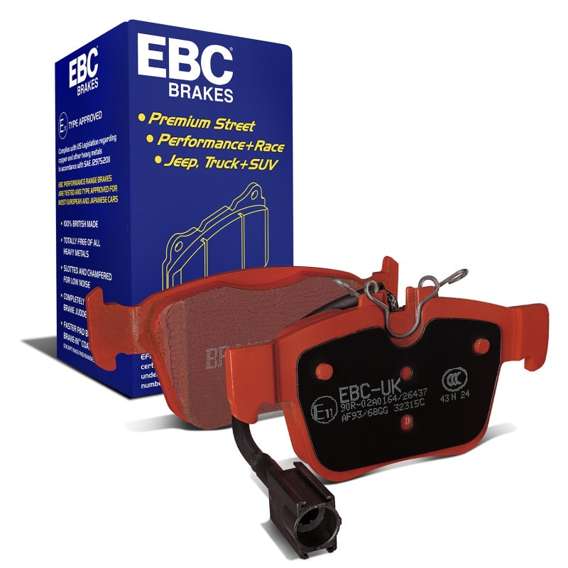 EBC 2017+ Alfa Romeo Giulia 2.0T Redstuff Rear Brake Pads - DP32315C