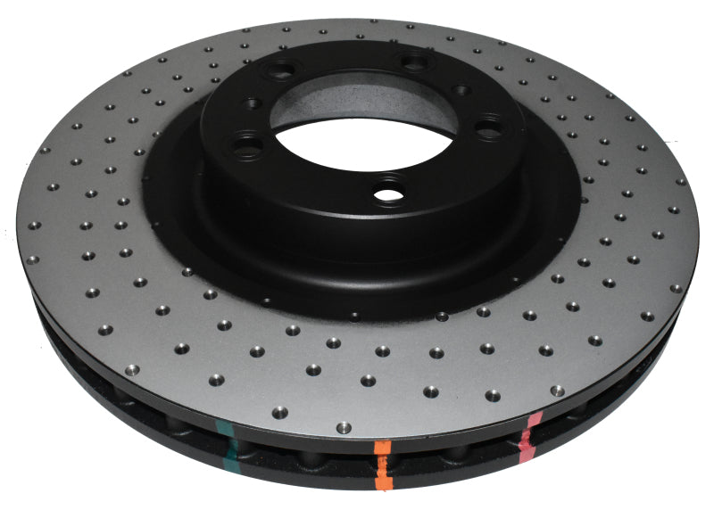 DBA 10-13 Porsche Panamera (Iron Rotor Excl GTS/Turbo/Turbo S) Front 4000 Series Cross Drilled Rotor - DBA42592XD