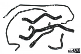 do88 Volvo C30/C70/S40/V50 Turbo Automatic 04-13 Coolant Hoses Black - DO88-KIT172S