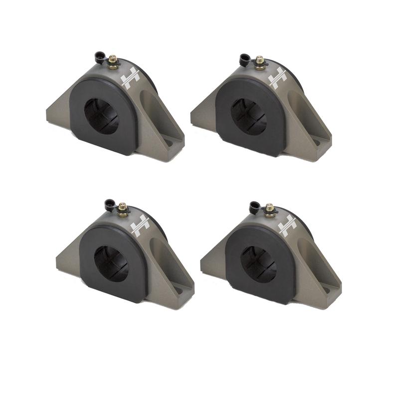 Hotchkis 07-12 G35/G37 Sedan / 09-12 370z / 08+-12 G37X AWD HD Billet Sway Bar Bushing Bracket Kit - 22441-BB