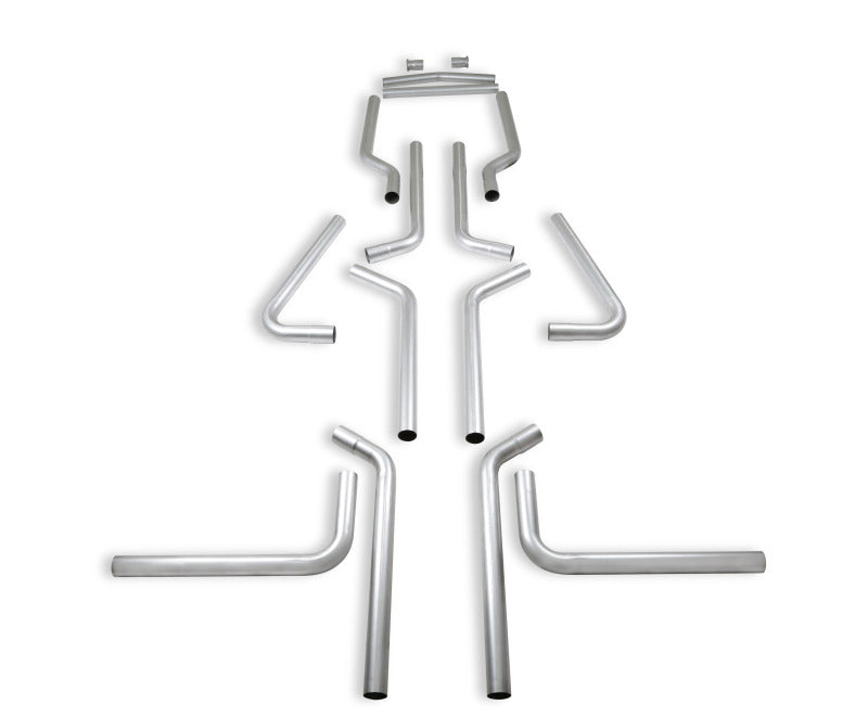 Flowmaster U-FIT 2.50 in. Aluminized Steel Dual Kit - 15936