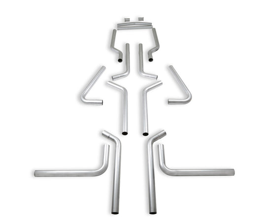 Flowmaster U-FIT 2.50 in. Aluminized Steel Dual Kit - 15936