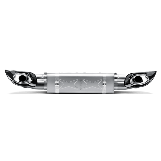 Akrapovic 10-13 Porsche 911 Turbo / Turbo S (997 FL) Slip-On Line (Titanium) w/ Titanium Tips - S-PO997TFLH