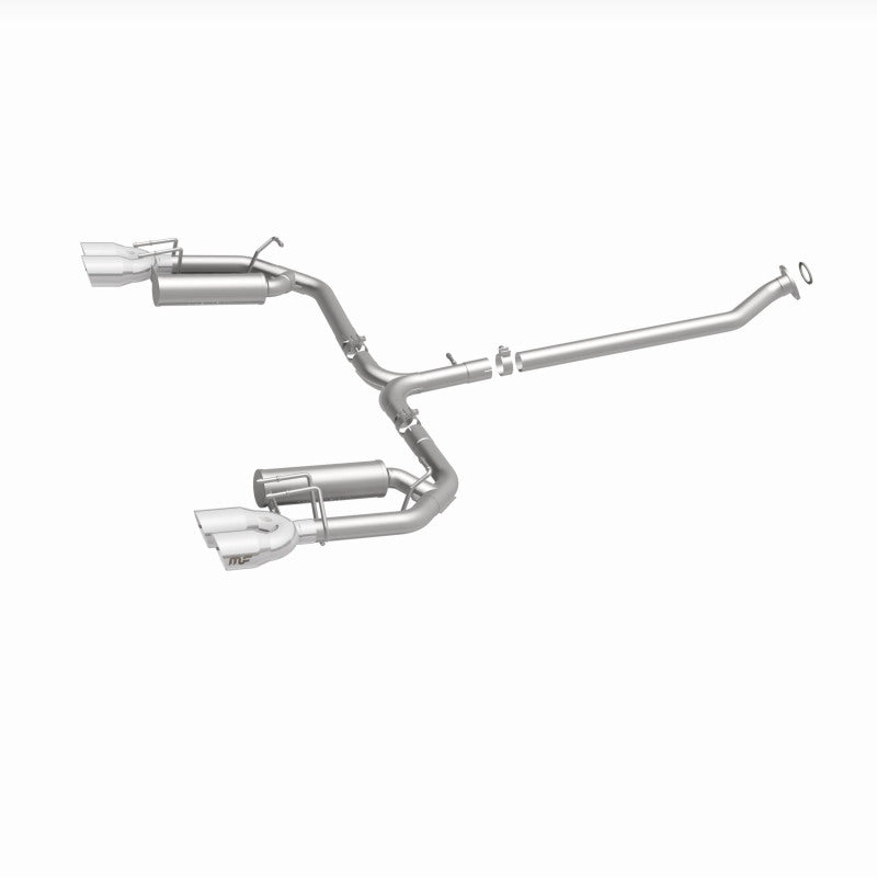 MagnaFlow 18-19 Toyota Camry XSE 2.5L (FWD) Street Series Cat-Back Exhaust w/4in Polished Quad Tips - 19494