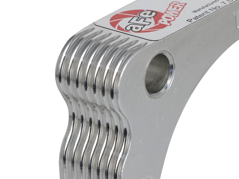 aFe 01-16 Nissan Patrol (Y61) L6-4.8L Silver Bullet Throttle Body Spacer - 46-36006