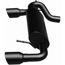 Load image into Gallery viewer, MagnaFlow 2021 Ford Bronco 2.3L I-4 Axle-Back Exhaust w/ Dual Split Rear Style Exit- Black Tips - 19555