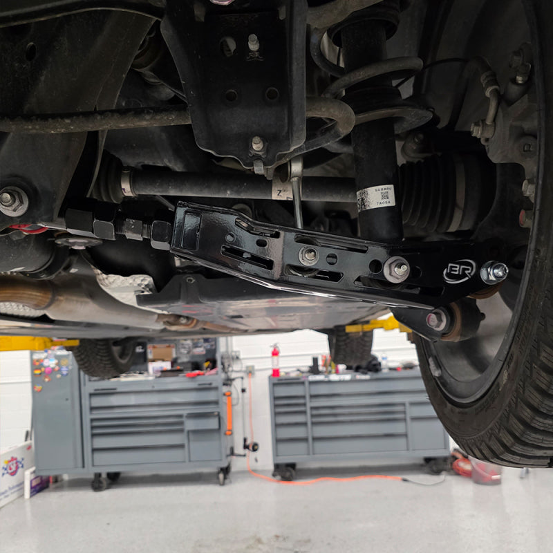 BLOX Racing Racing Rear Lower Control Arms - Blk (Toyota 86 / Scion FRS / Subaru BRZ / WRX / STi) V2 - BXSS-50010-BK-V2