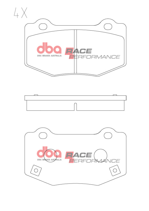 DBA 16-24 Chevrolet Camaro SS (w/Brembo Calipers) RP Performance Rear Brake Pads - DB15144RP