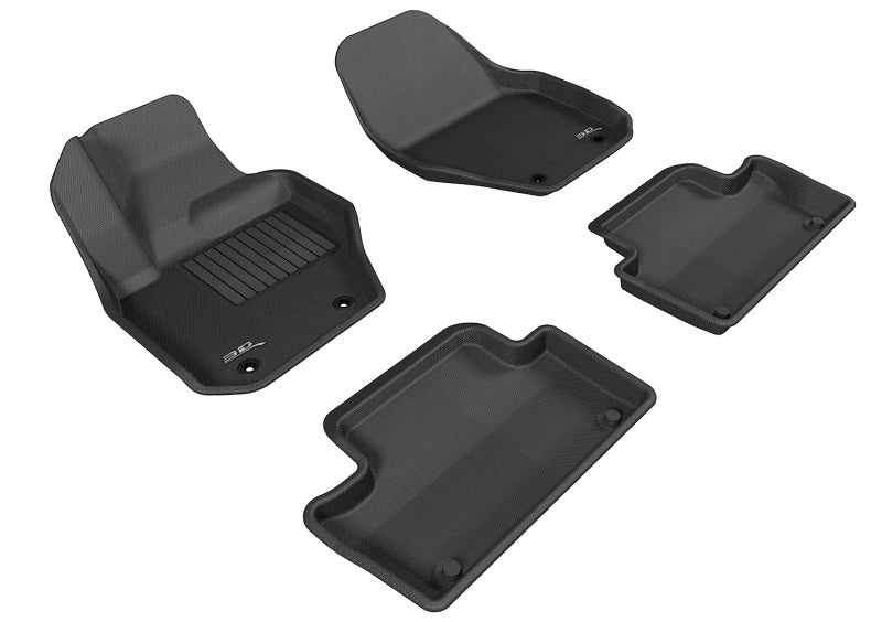 3D MAXpider 10-17 Volvo XC60 Kagu Black Full Set - L1VV01501509