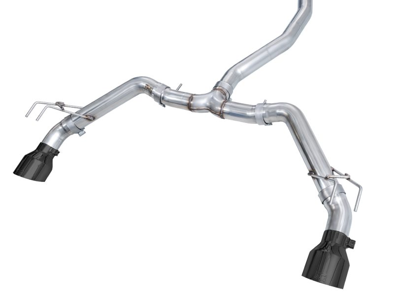 AWE Tuning 22+ Honda Civic Si/Acura Integra Track Edition Cat-Back Exhaust - Dual Diamond Black Tips - 3020-33331