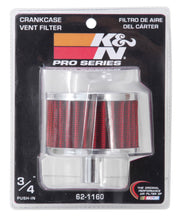 Load image into Gallery viewer, K&amp;N Filter 3/4in Vent 3in Diameter 2in Height - 62-1160