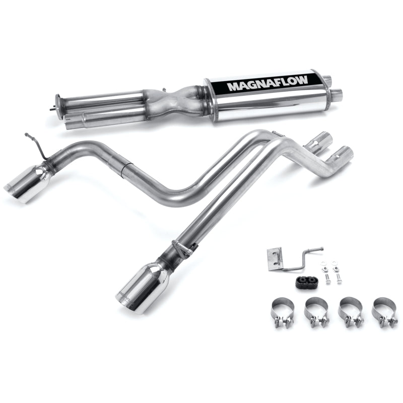 MagnaFlow Sys C/B 03-06 Hummer H2 split rear - 16673