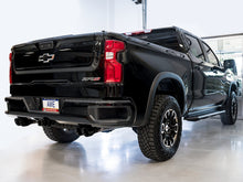 Load image into Gallery viewer, AWE Tuning 22-23 GMC Sierra 1500 AT4X 6.2L 0FG Catback Split Dual (Flat Bumper) - Diamond Black Tips - 3015-43284