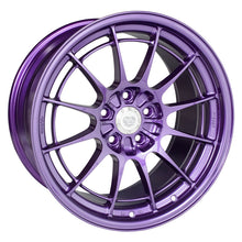 Load image into Gallery viewer, Enkei NT03+M 18x9.5 5x114.3 40mm Offset 72.6mm Bore Purple Wheel (MOQ 40) - 3658956540PR