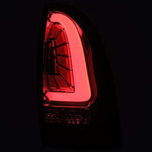 Load image into Gallery viewer, AlphaRex 05-15 Toyota Tacoma PRO-Series LED Tail Lights Red Smoke - 680040