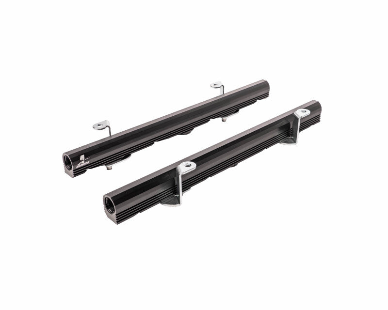 Aeromotive 04-07 GM 4.8L/5.3L Truck Fuel Rails - Black - 14189
