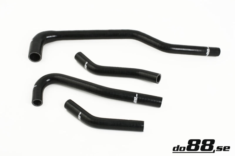 do88 SAAB 9000 92-98 Heater Hoses Black - DO88-KIT86S