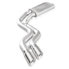Load image into Gallery viewer, Stainless Works 2015-18 F-150 Exhaust X-Pipe Resonator Muffler Exits In Front Of Passenger Rear Tire - FT15CBFT