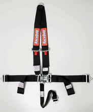 Load image into Gallery viewer, RaceQuip Black L &amp; L V4pt Seat Belt - 713003