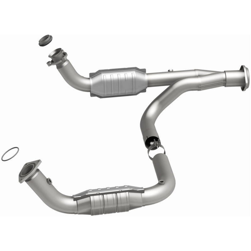 MagnaFlow Direct Fit Catalytic Converter 07-09 Hummer Truck H2 Y-Pipe Assy - 49679