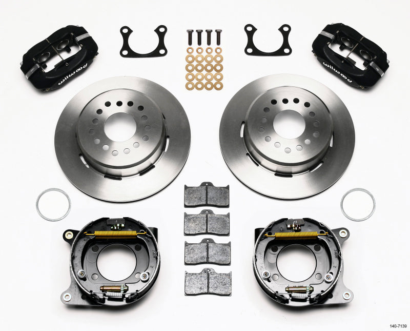 Wilwood Forged Dynalite P/S Park Brake Kit Big Ford 2.36in Offset - 140-7139
