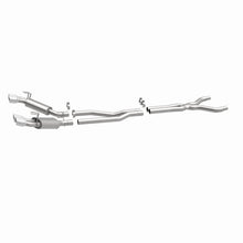 Load image into Gallery viewer, MagnaFlow 13 Chevy Camaro V8 6.2L S/C Quad Split Rear Exit Cat Back Perf Exhaust - 15053