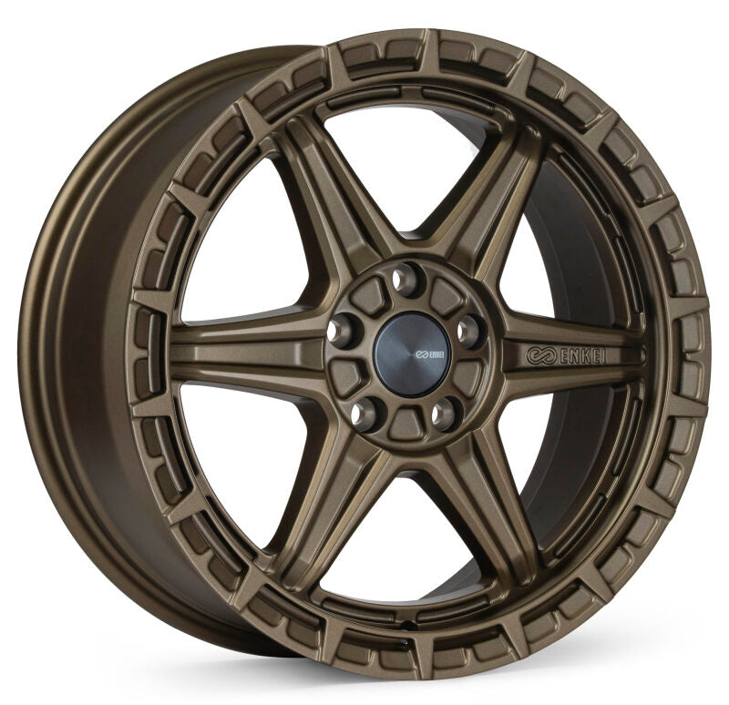 Enkei Trail-Finder OVL 18x8 / 5x114.3 BP / ET35 / 72.6mm Bore - Matte Bronze Wheel - 559-880-6535ZP
