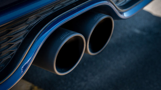 Borla 14-24 Mini Cooper S (F55) S-Type Axle-Back Exhaust System - Black Coated Tips - 11987CB