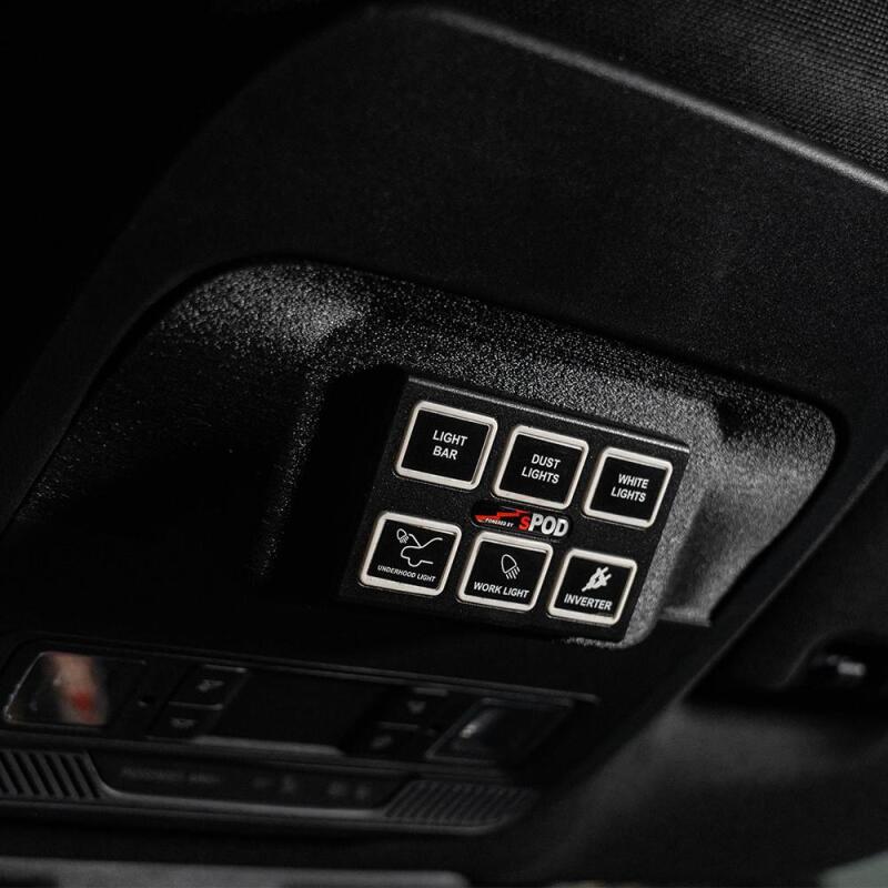 sPOD 2023+ Ford F250/F350 Super Duty Mini6 SourceLT Vehicle Power Management Kit - 870142