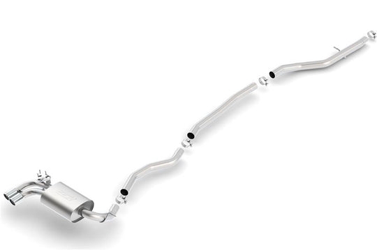 Borla 12-15 BMW 328i Sedan 2.0L AT/MT RWD Dual Left Rear Exit Catback Exhaust - 140509