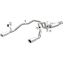 Load image into Gallery viewer, MagnaFlow 2019 Ram 1500 Street Series Cat-Back Exhaust Dual Rear Exit w/Polished Tips - 19498