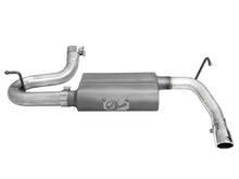 Load image into Gallery viewer, aFe Scorpion 2-1/2in Alum Steel Axle-Back Exhaust w/Polished Tip 07-18 Jeep Wrangler JK V6-3.6/3.8L - 49-08047-P